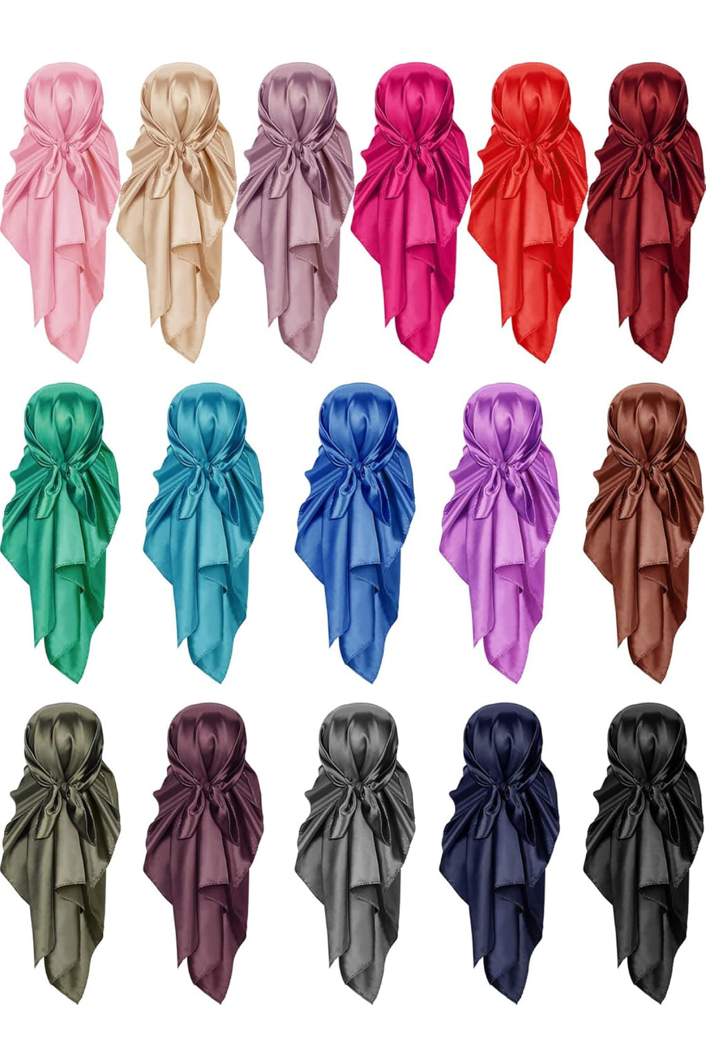 A solid silk